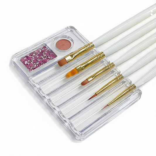 Brush Holder & Color Plate