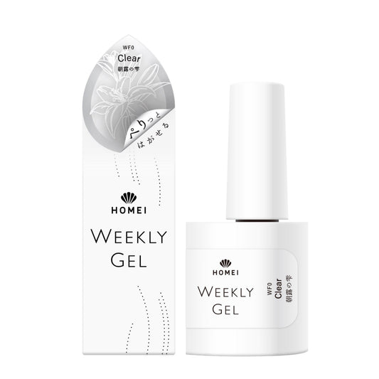 Gel Polish WF0 "Clear / Morning Dew Drop"