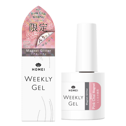 Magnet Gel Polish MG27 "Pink Chai Magnet" LIMITED