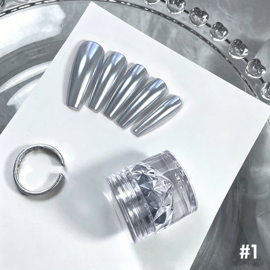 Chrome Powder Cat-Eye