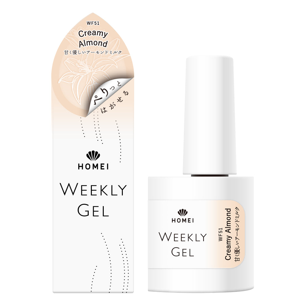 Gel Polish WF51 "Creamy Almond"