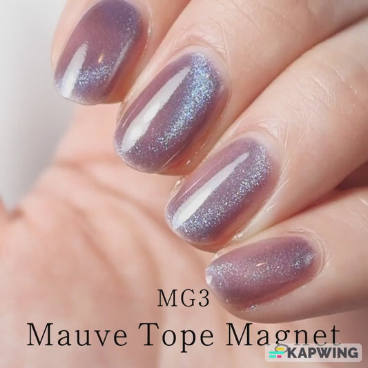 Magnet Gel Polish MG3 "Mauve Tope Magnet"